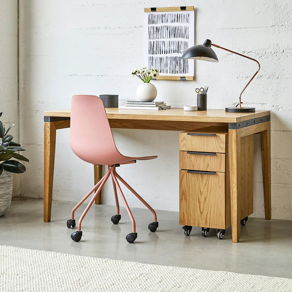 Madera Desk, 54"/71" - From Where Finds -