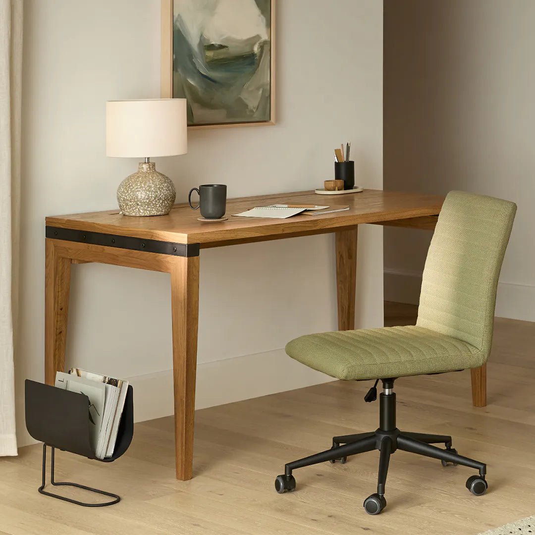 Madera Desk, 54"/71" - From Where Finds -