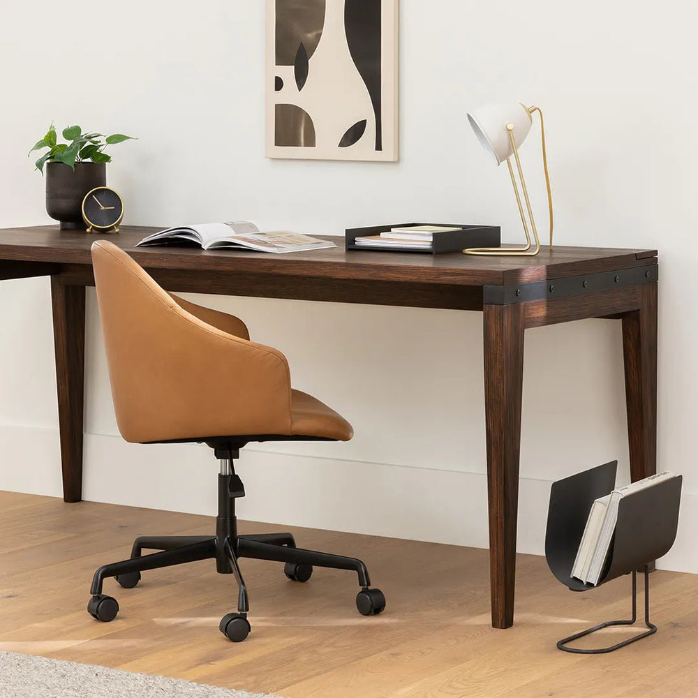Madera Desk, 54"/71" - From Where Finds -