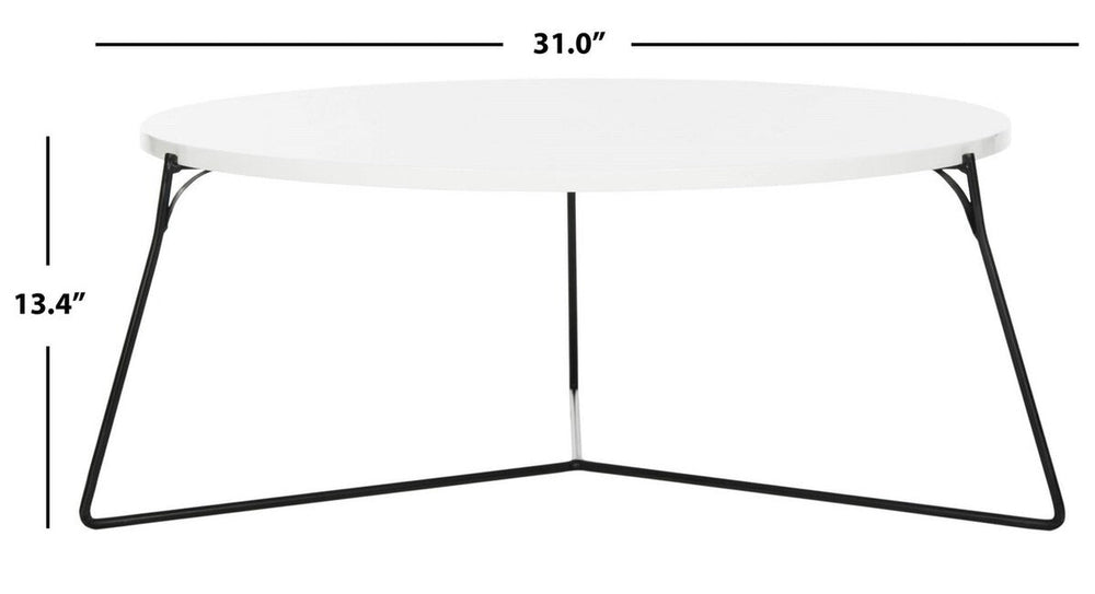 Mae Retro Mid Century Wood Coffee Table - From Where Finds - 