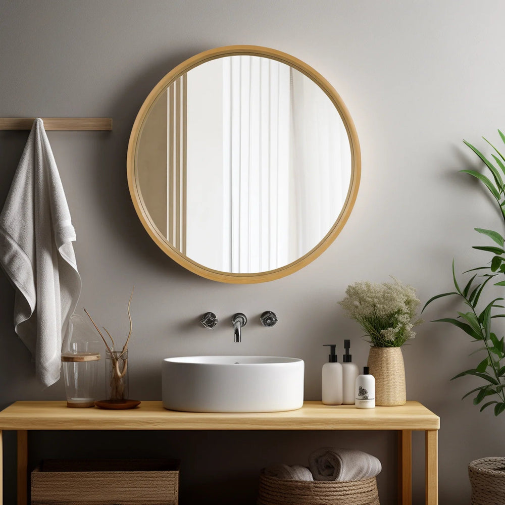 Magnifique Round Mirror - From Where -