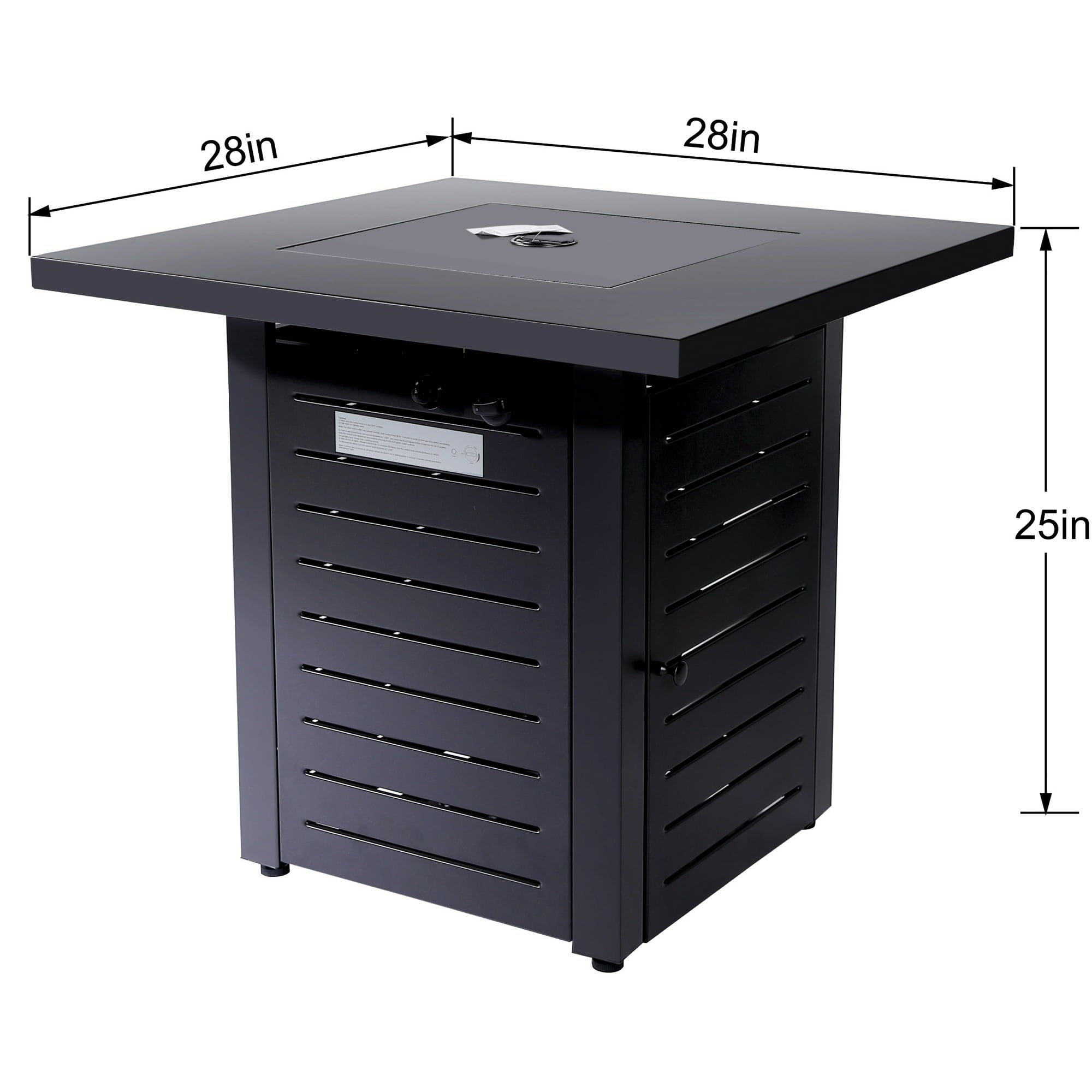 Mainstays 28" Propane Fire Pit Table - From Where - 