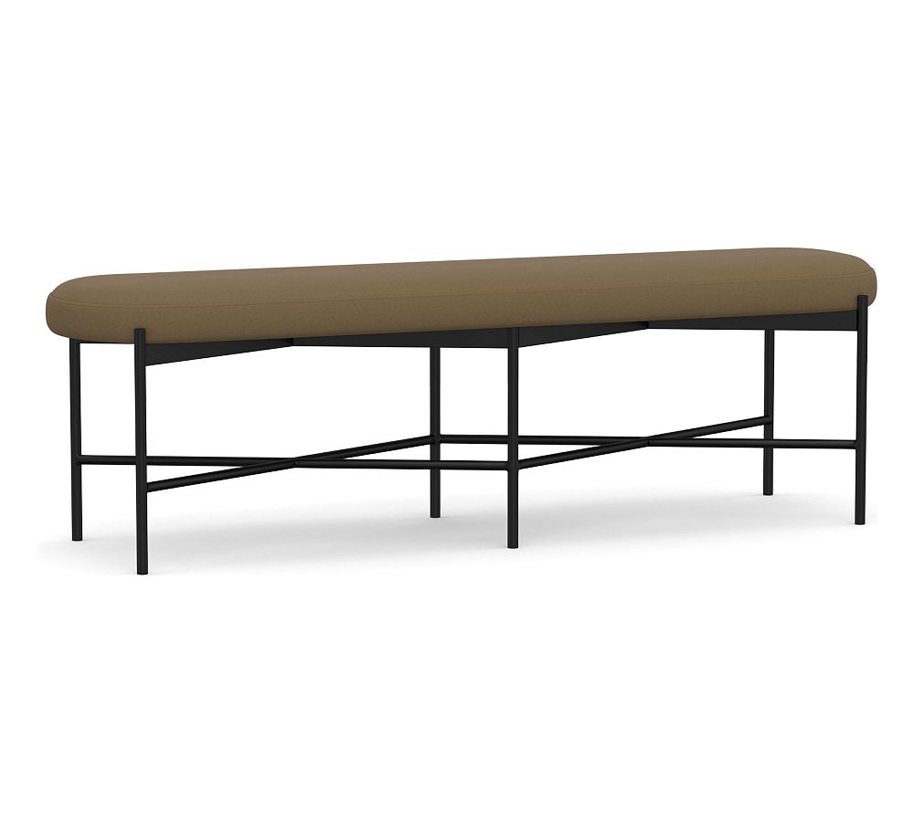 Maison Upholstered Backless Bench (64") - From Where - 