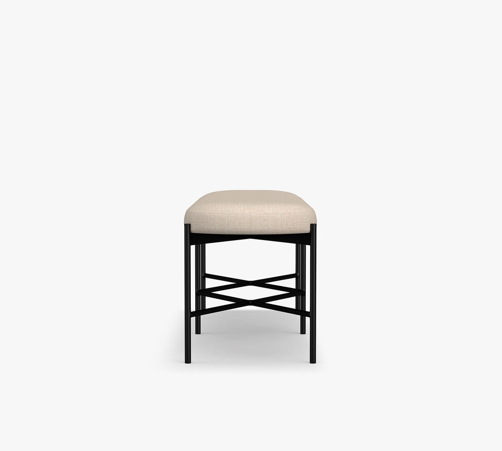 Maison Upholstered Backless Bench (64") - From Where - 