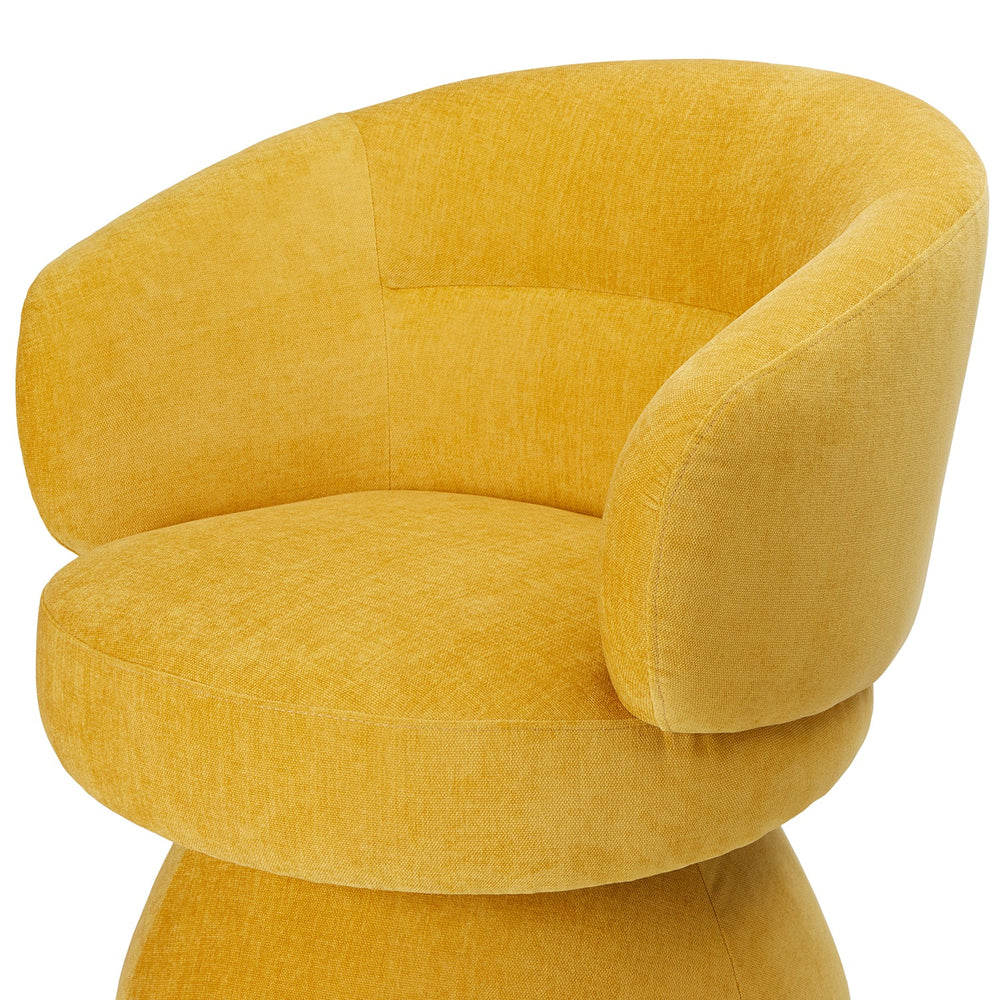 Makeva 31&quot; Swivel Lounge Chair - From Where - 