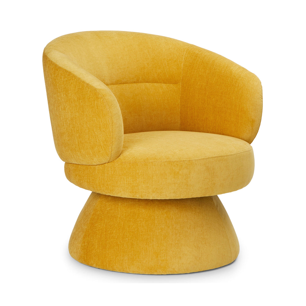 Makeva 31&quot; Swivel Lounge Chair - From Where - 