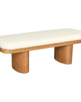 MAKLAINE Upholstered Bench - From Where - 