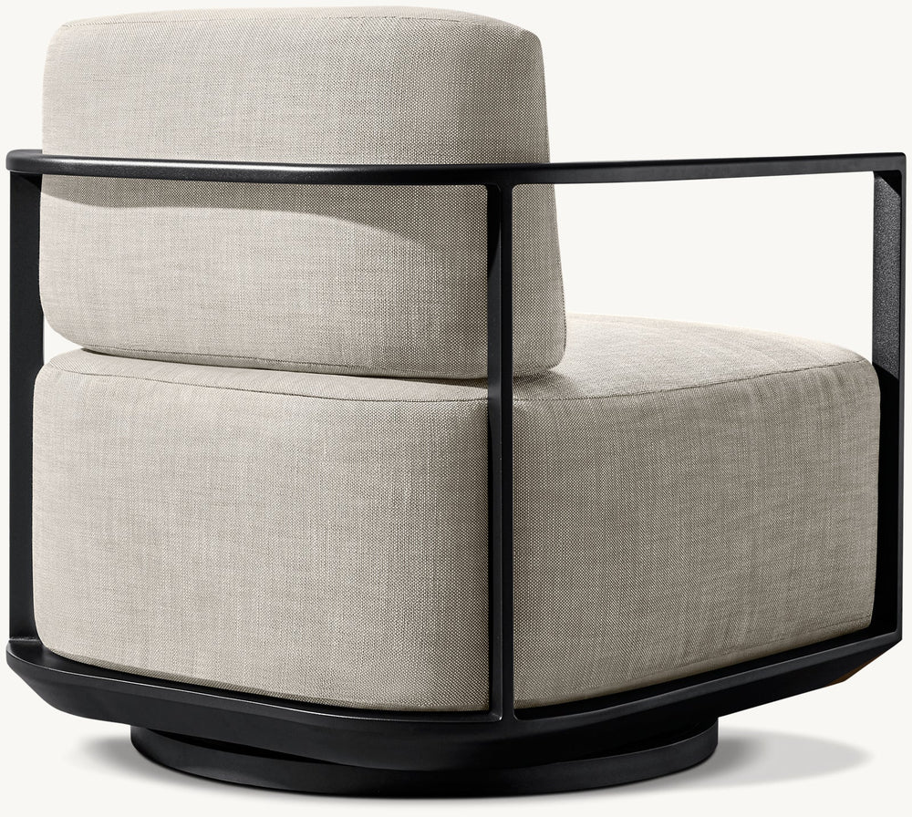 Málaga Swivel Lounge Chair Cushions - From Where - 