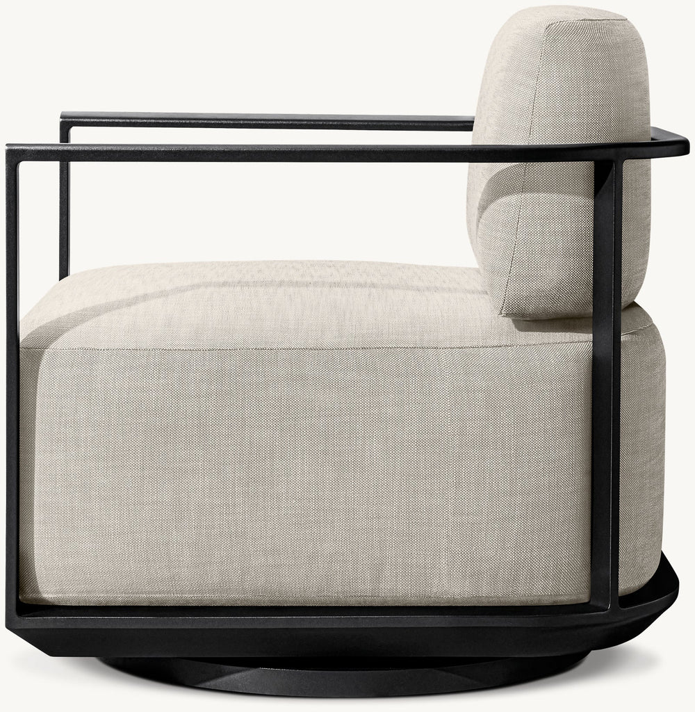 Málaga Swivel Lounge Chair Cushions - From Where - 