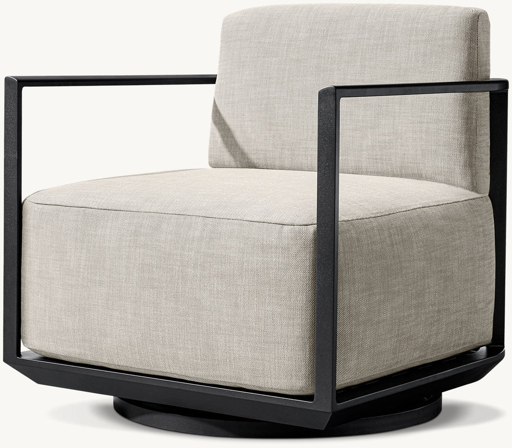 Málaga Swivel Lounge Chair Cushions - From Where - 