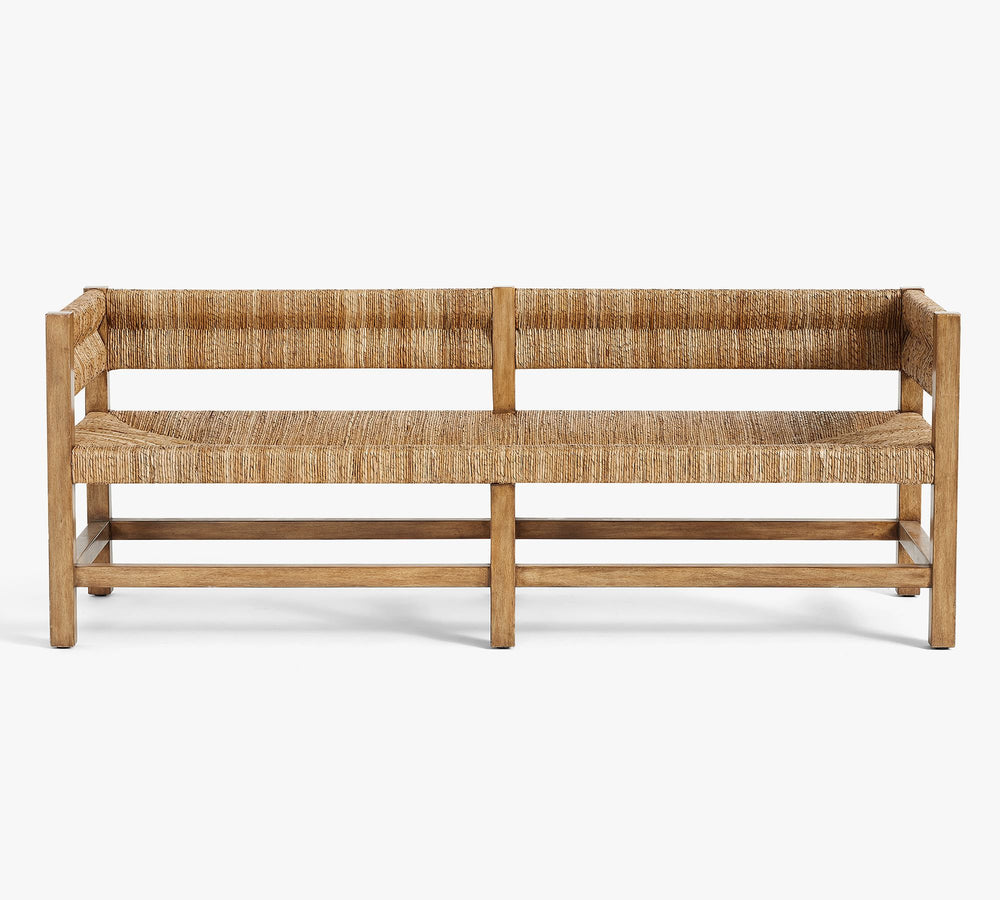 Malibu Woven Bench (64") - From Where - 