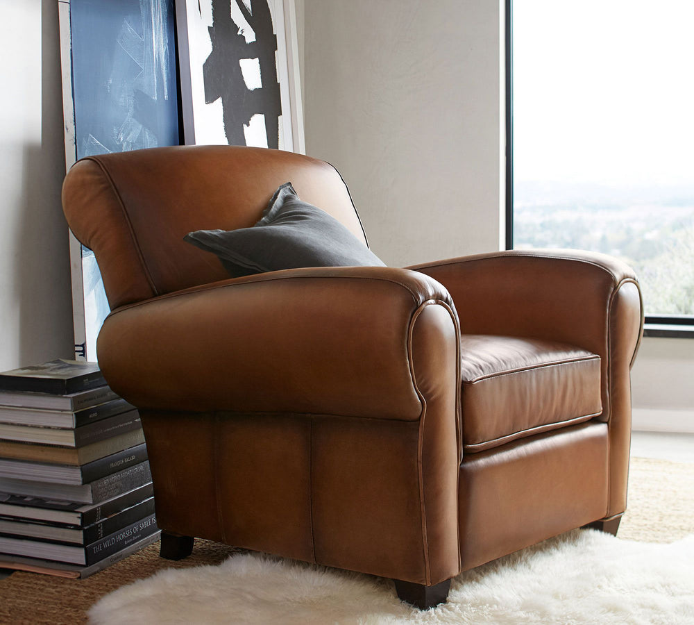 Manhattan Leather Club Chairs - From Where - 