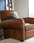 Manhattan Leather Club Chairs - From Where - 