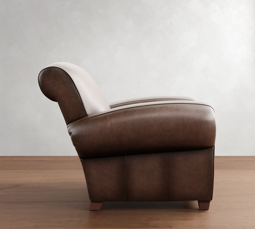 Manhattan Leather Club Chairs - From Where - 