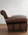 Manhattan Leather Club Chairs - From Where - 