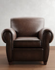 Manhattan Leather Club Chairs - From Where - 