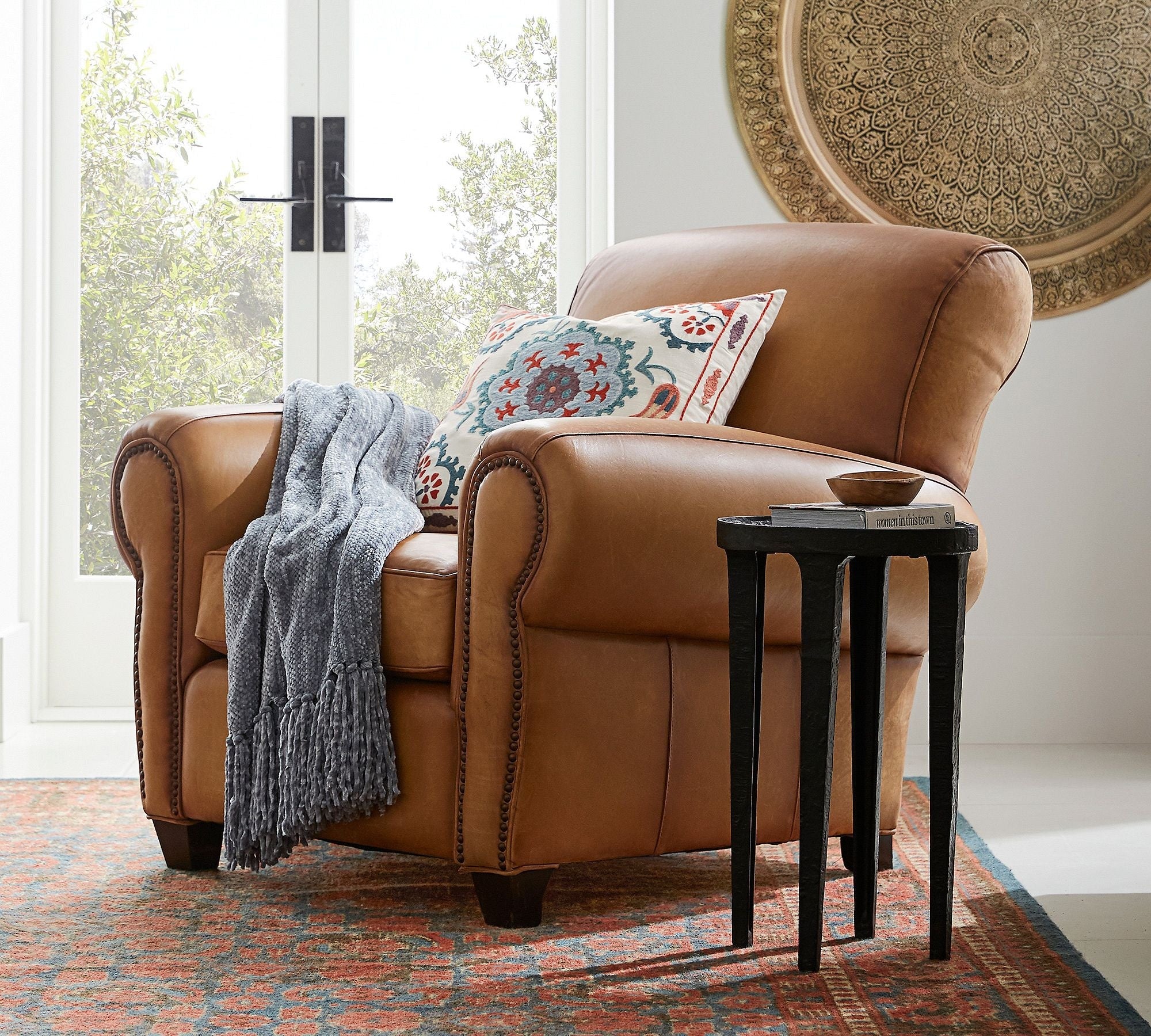 Manhattan Leather Club Chairs - From Where Finds -