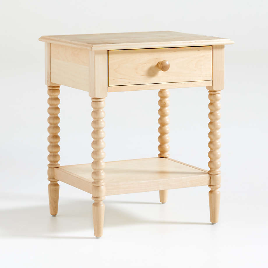 Maple Wood Nightstand - From Where - 