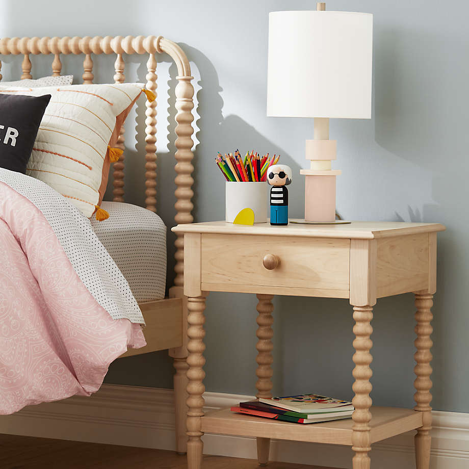 Maple Wood Nightstand - From Where - 