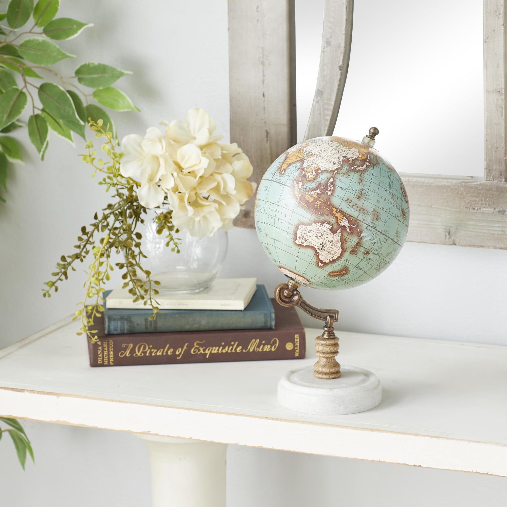 Marble Globe with Marble Base - From Where - 