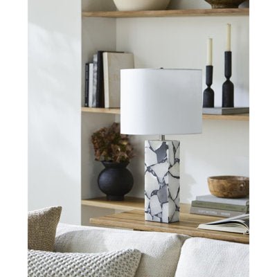 Marble Table Lamp - From Where - 