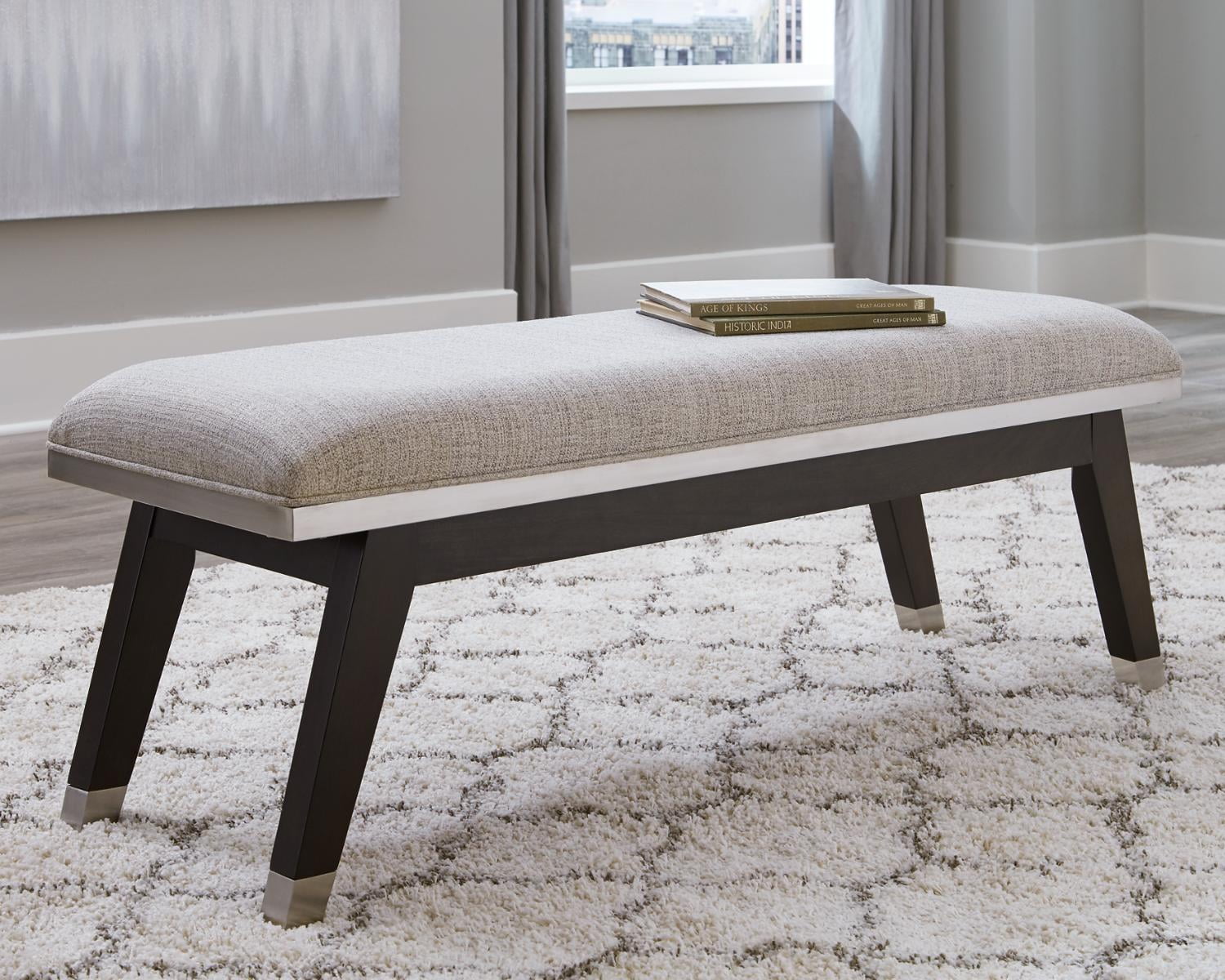 Maretto Bench in Espresso Brown - From Where - 