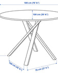 MARIEDAMM / KARLPETTER Dining Set - From Where - 