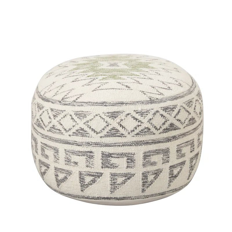 Mariya Velvet Square Pouf Ottoman - From Where - 
