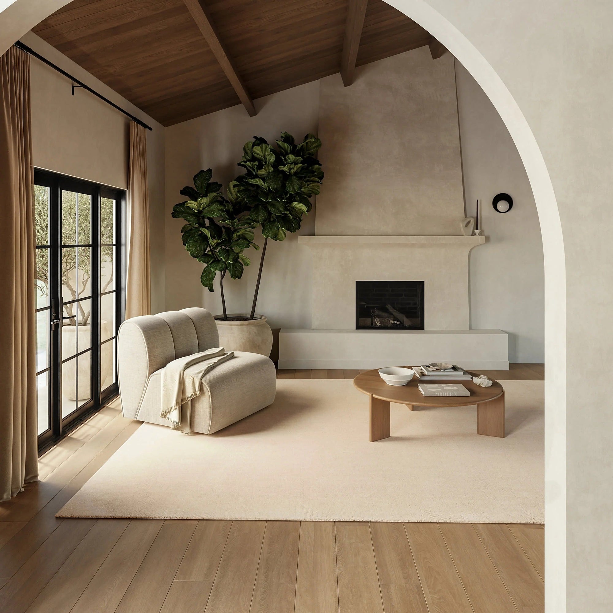 Maru Wool Rug - From Where Finds - 
