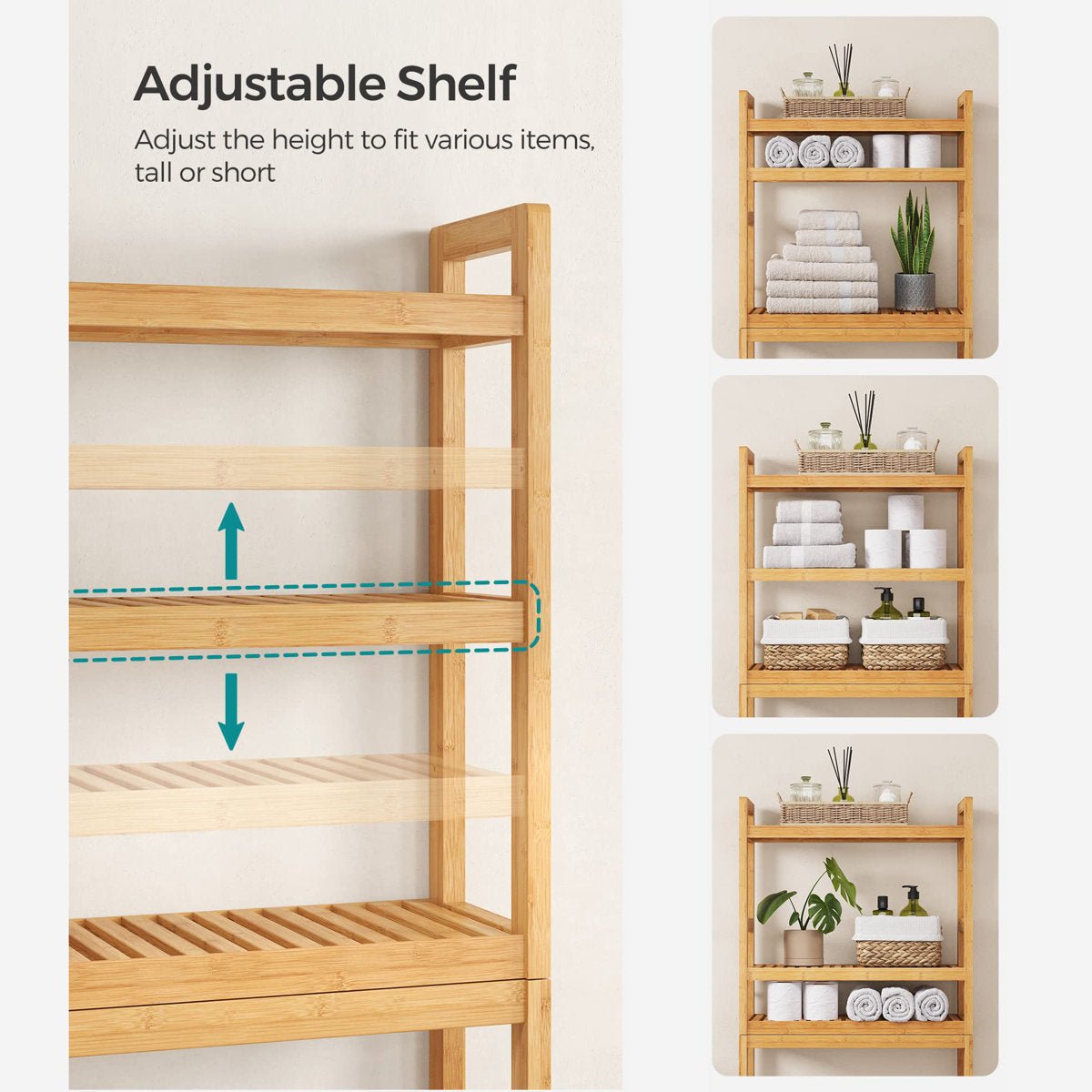 Marzel Freestanding Over The Toilet Storage - From Where - 