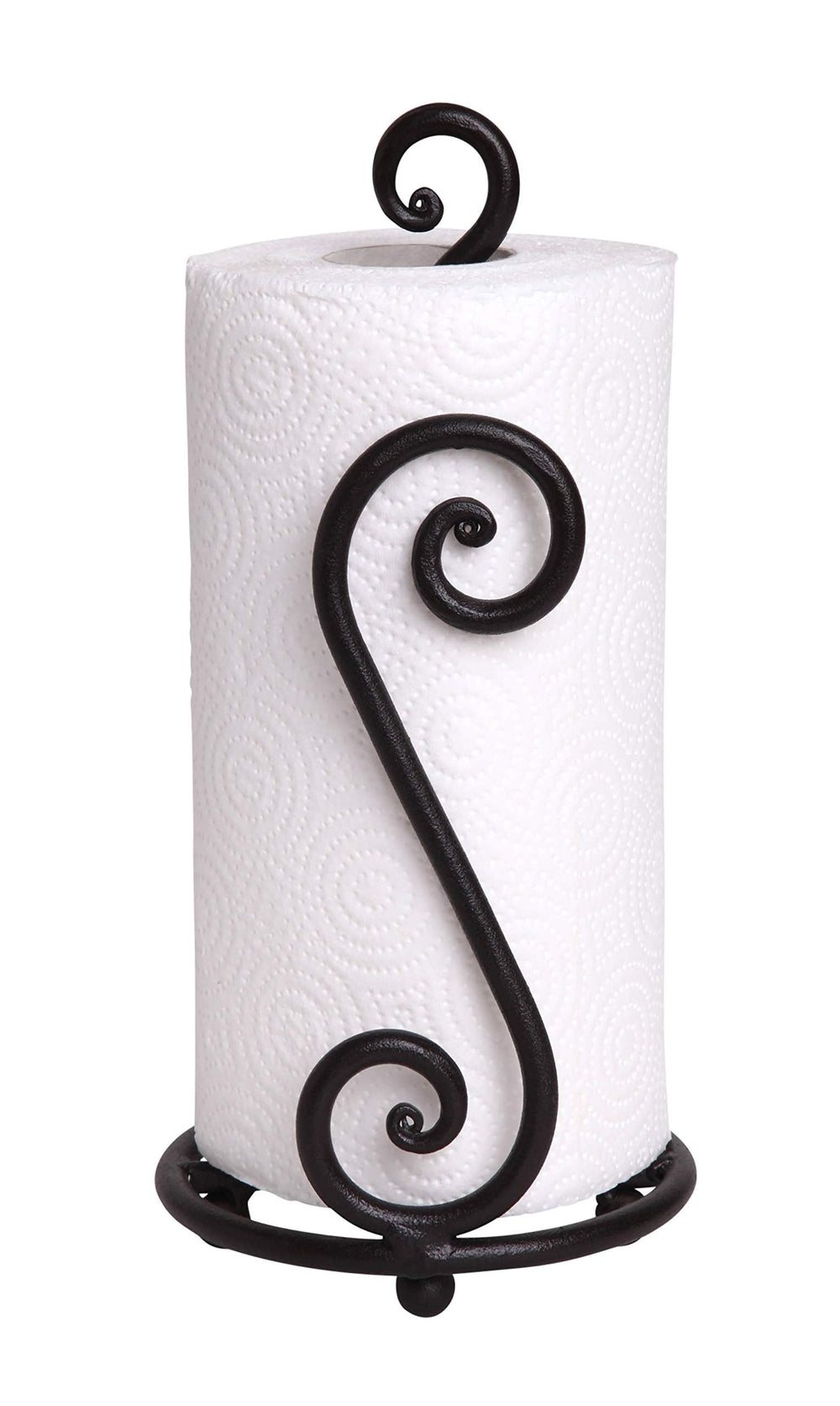 Matte Black Paper Towel Holder - From Where - 