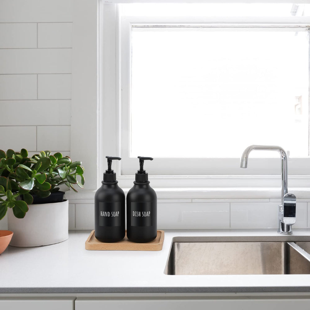 Matte Black Shampoo Dispenser - From Where - 