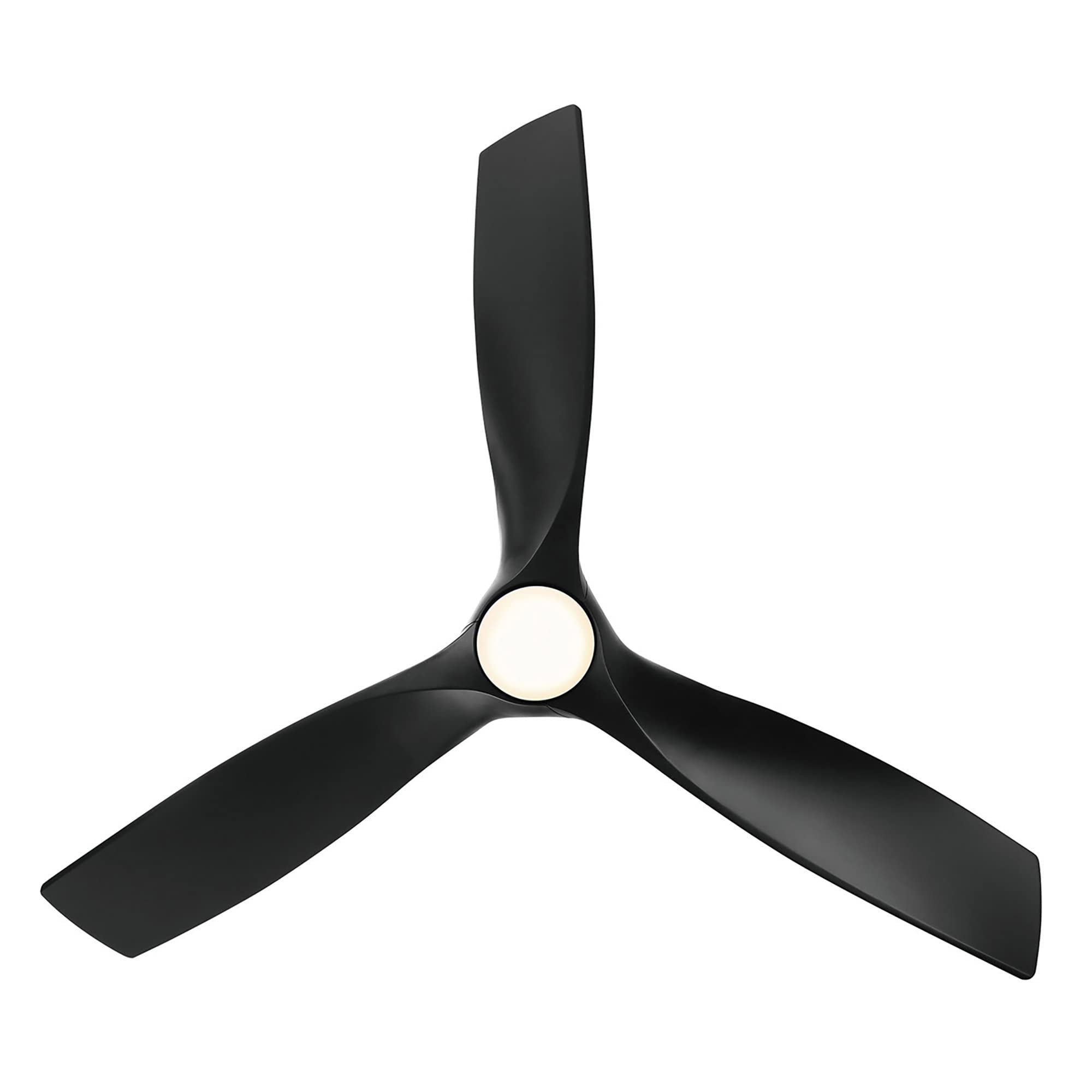 Matte Black Zephyr Smart Ceiling Fan - From Where Finds - 