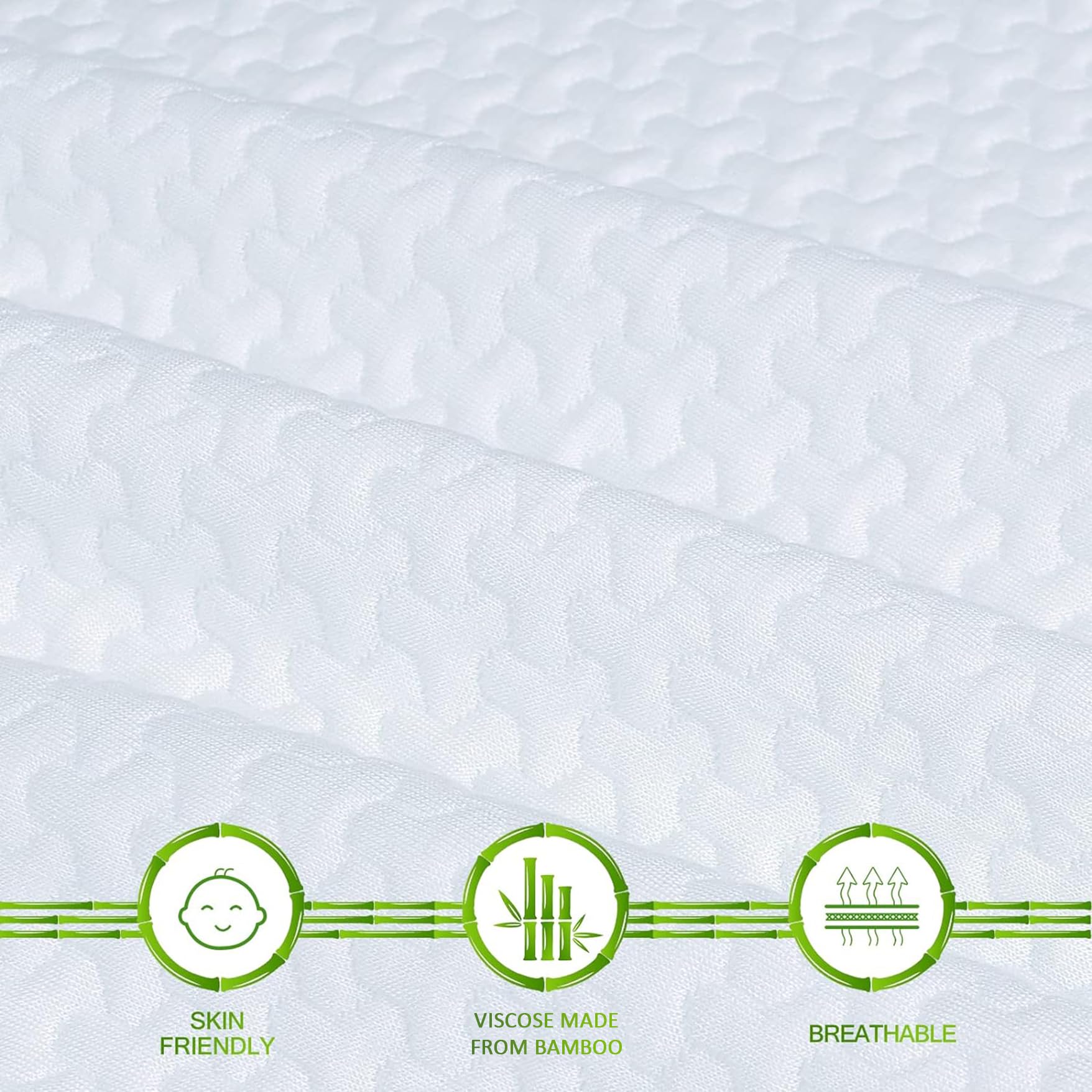 Mattress Topper Cover Queen Size (Cover Only) - From Where - 