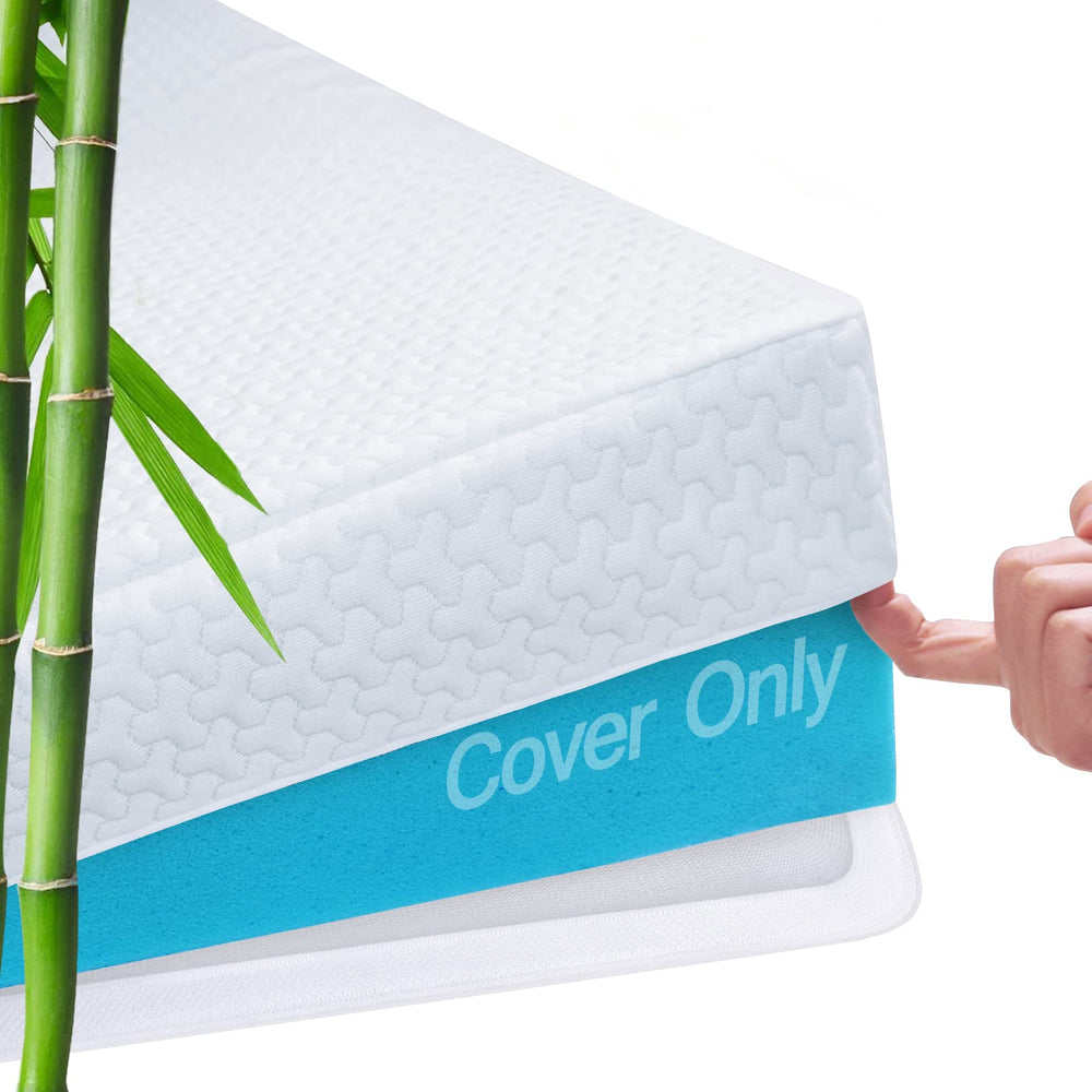 Mattress Topper Cover Queen Size (Cover Only) - From Where - 