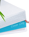 Mattress Topper Cover Queen Size (Cover Only) - From Where - 