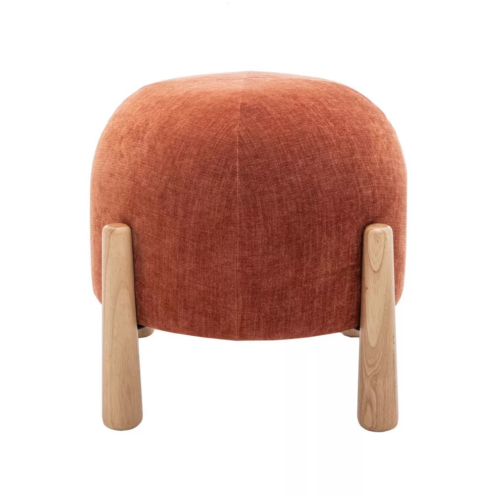 Mayfair Stackable Ottoman Russet - From Where - 