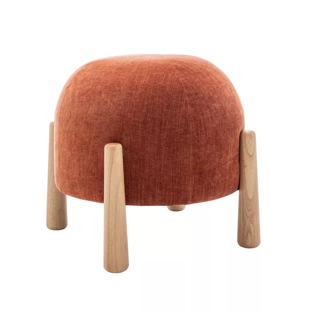 Mayfair Stackable Ottoman Russet - From Where - 