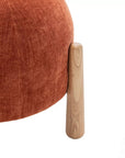 Mayfair Stackable Ottoman Russet - From Where - 