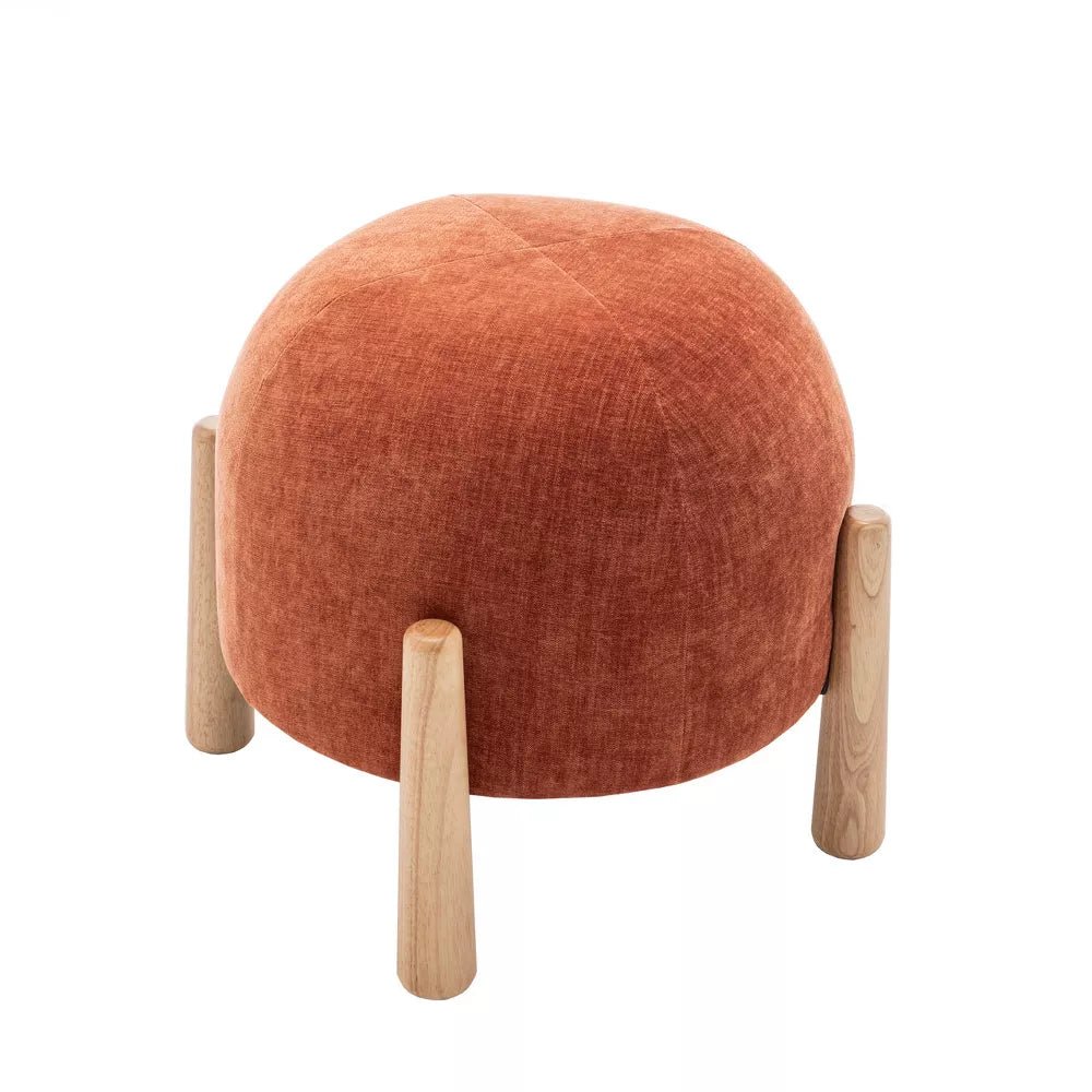 Mayfair Stackable Ottoman Russet - From Where - 