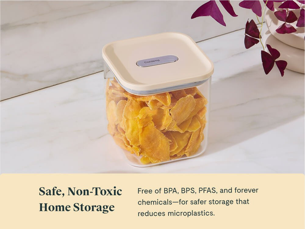 Medium Glass Airtight Container - From Where Finds - 