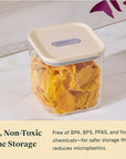 Medium Glass Airtight Container - From Where Finds - 
