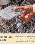 Medium Glass Airtight Container - From Where Finds - 