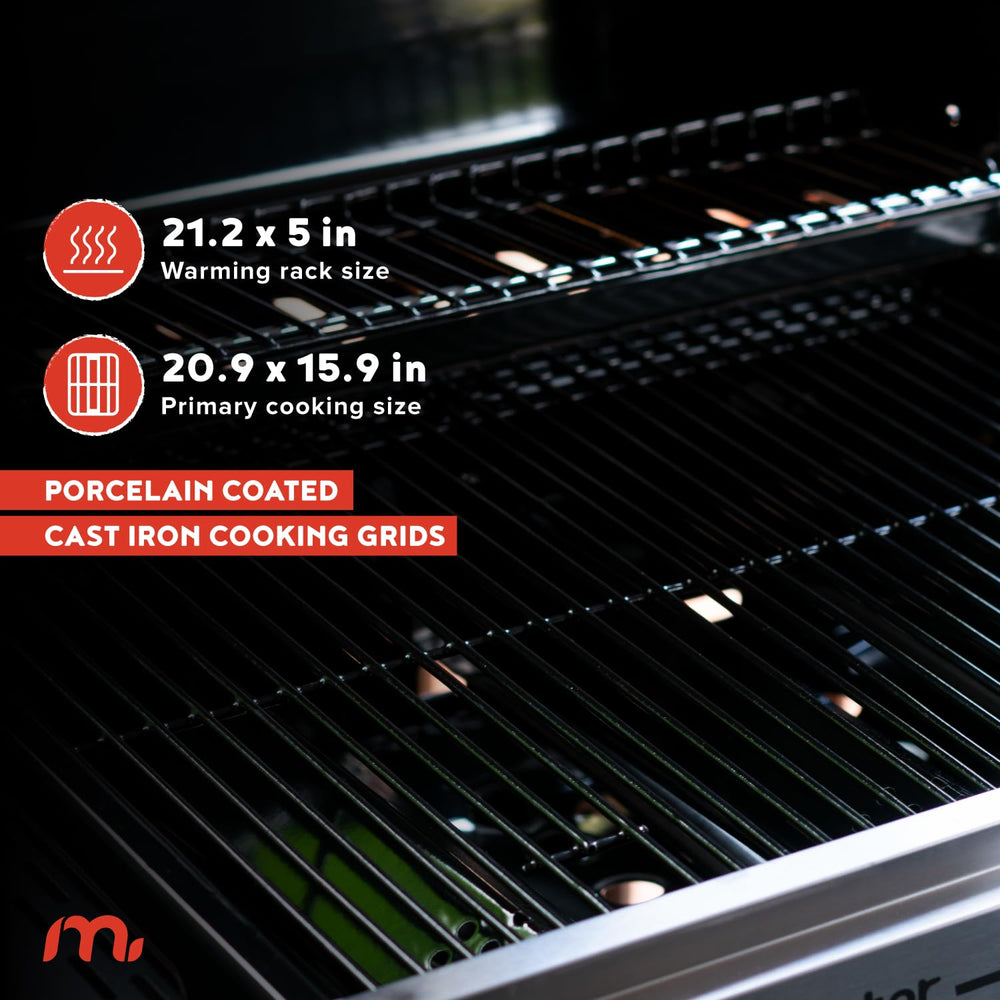 Megamaster 3 - Burner Propane Gas Grill - From Where - 