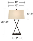 Megan Modern Table Lamp - From Where - 