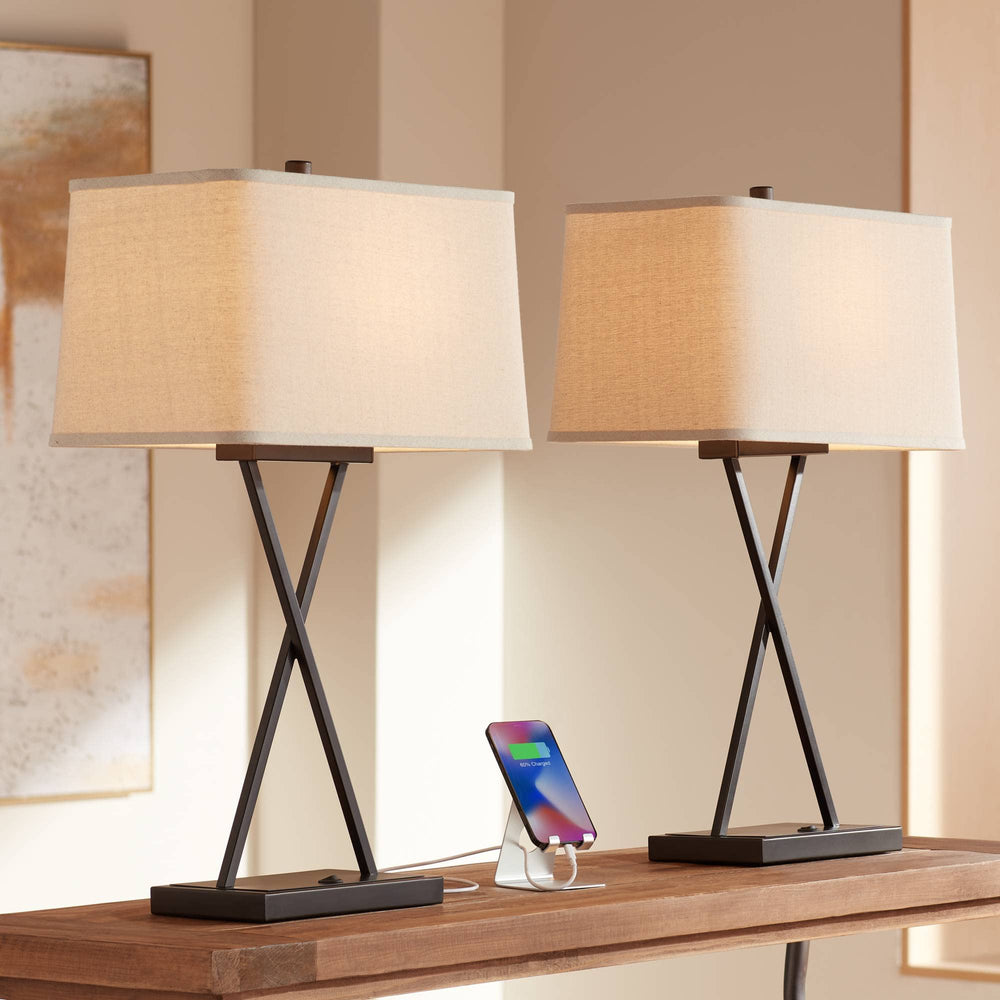 Megan Modern Table Lamp - From Where - 
