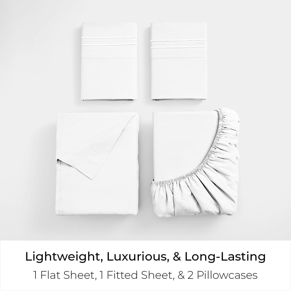 Mellanni Full Sheets (Set of 4) - From Where - 