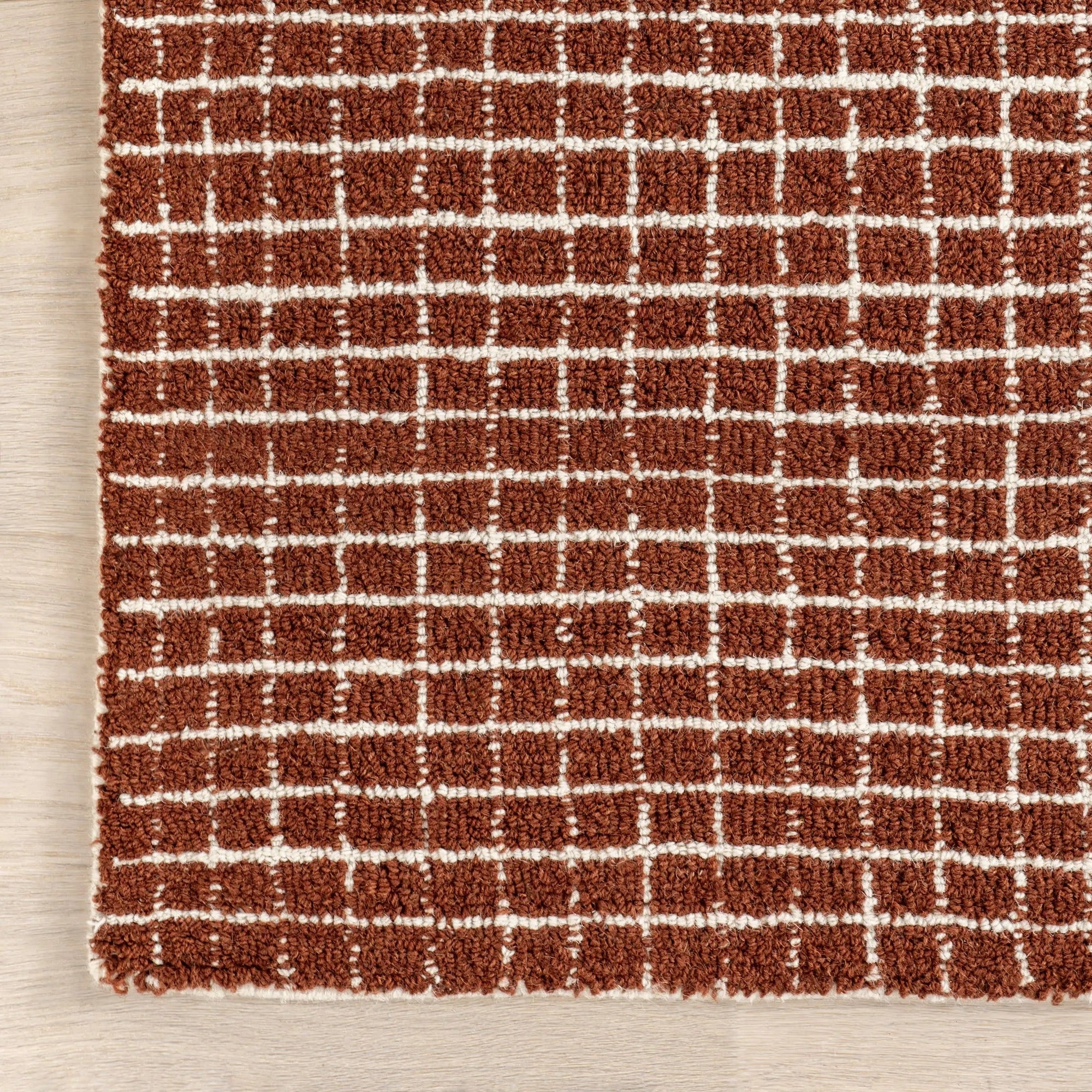 Melrose Checked Rug - From Where Finds - 