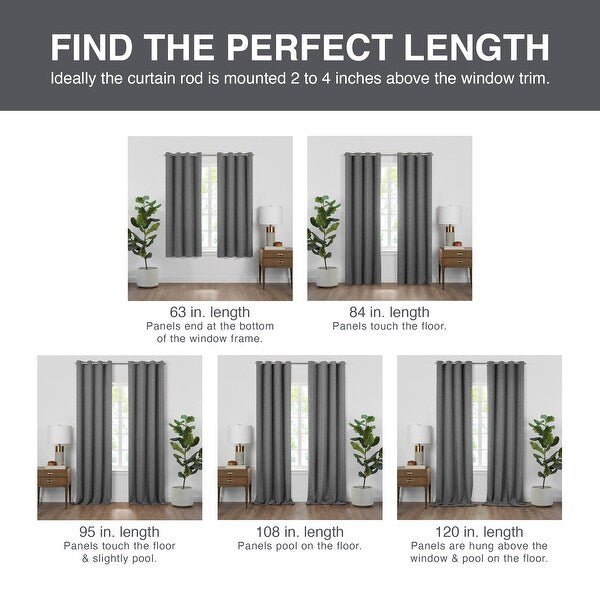 Mercantile Farmhouse Curtain Panel - From Where - 