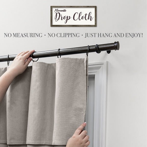 Mercantile Farmhouse Curtain Panel - From Where - 